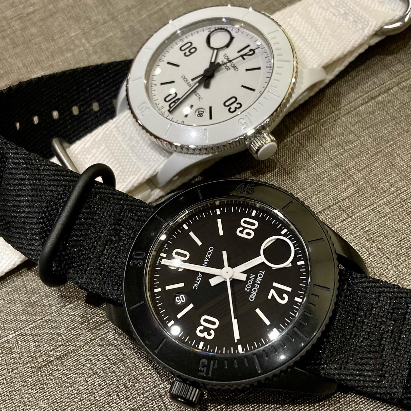 トム フォード(TOM FORD TIMEPIECES) N.002 オーシャンプラスチック